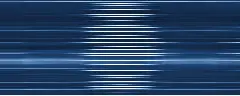 Waterfall of FramSat-1's signal, received by SP2ZIE