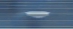Waterfall of FramSat-1's signal, received by M0GLU