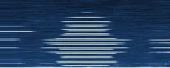 Waterfall of FramSat-1's signal, received by EU1AEM