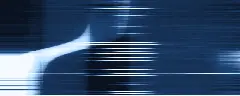 Waterfall of FramSat-1's signal, received by DP0GVN-UHF