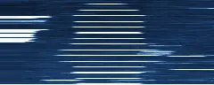 Waterfall of FramSat-1's signal, received by LU3ARN