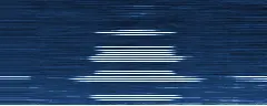 Waterfall of FramSat-1's signal, received by EU1AEM