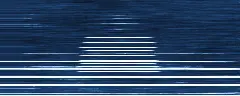 Waterfall of FramSat-1's signal, received by JF6FYI Nishikazu, KitaKyushu, 3-ele Yagi(UHF)
