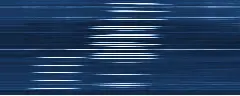 Waterfall of FramSat-1's signal, received by DK6RS