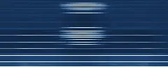 Waterfall of FramSat-1's signal, received by DUS-NORD-UHF