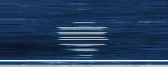 Waterfall of FramSat-1's signal, received by CGBSAT-UHF