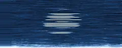 Waterfall of FramSat-1's signal, received by OK9UWU